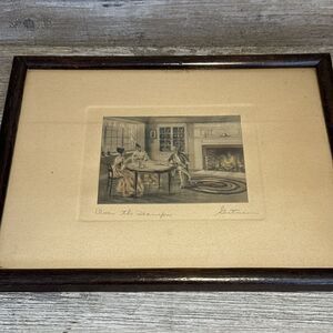 Vintage Original SIGNED (Bessie Pease Gutmann) Framed Print